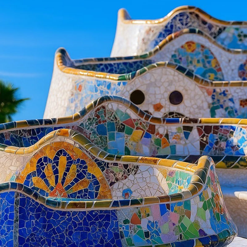 Ceramic Tile Blank - 100g Porcelain Mosaic Tiles DIY Craft