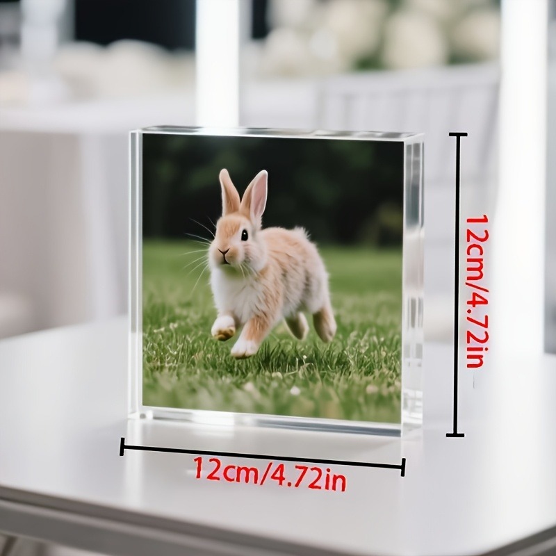 1PC Custom Photo   Acrylic Per - огляд і ціна Photo Acrylic Block