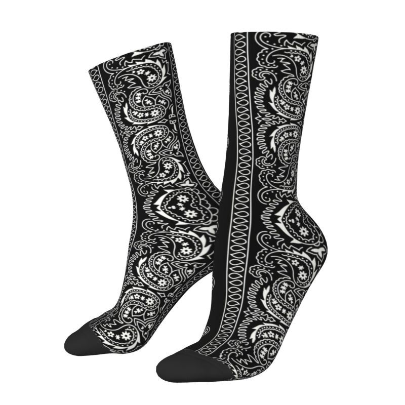 Custom Print Black And White P - огляд і ціна Bandana Blank White