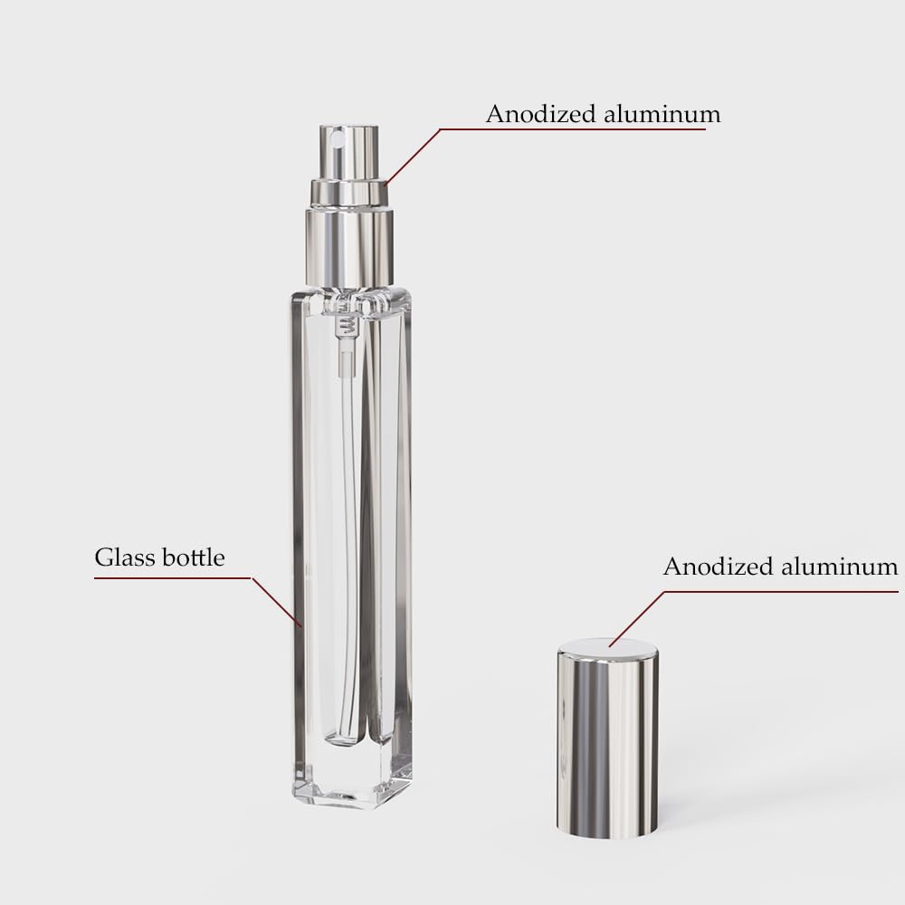 5-Piece Cologne Atomizer Empty - огляд і ціна Water Bottle Blank