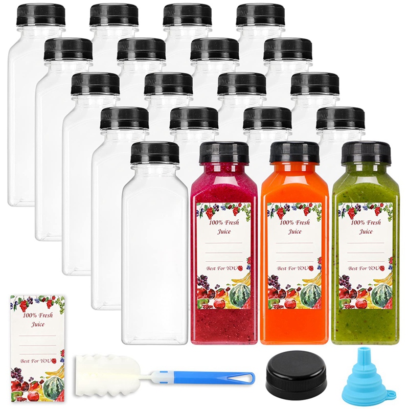 20Pcs 12Oz Empty Plastic Juice - огляд і ціна Water Bottle Blank